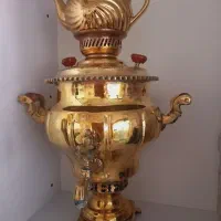 سماور زغالی برنجی
