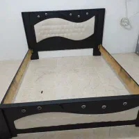 تخت دونفره چوبی|تخت و سرویس خواب|شاهرود, |دیوار