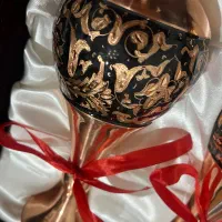 گلدان مسی ۲۵سانتی|صنایع دستی و سایر لوازم تزئینی|گرگان, |دیوار