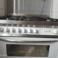 اجاق گاز ۵ شعله ایتالیایی برند لوفرا