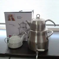 کتری قوری شیردار ۶لیتری kst