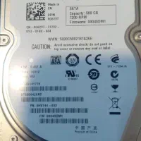 هارد لپتاپ ۵۰۰گیگ سلامت ۱۰۰درصد