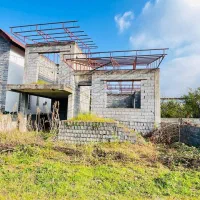 زمین ۱۹۰ متری با یه بنای نیمه کاره چلک نوشهر