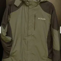 کاپشن بادگیر کلاه دار Columbia سایز ۵xl