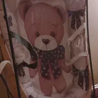 تشک خرسی نو با گهواره