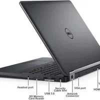 لپ تاپDELL E5570 i7HQ GEN6 RAM16 HARD512گرافیک دار|رایانه همراه|برازجان, |دیوار