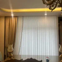 پرده پذیرایی و اتاق خواب