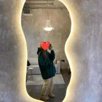 تولید وپخش آینه بک لایت قدی چوبی فلزی نئون