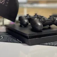 پلی استیشن 4 اسلیم یک ترابایت کپی خور دو دسته|کنسول، بازی ویدئویی و آنلاین|اسلامآباد غرب, |دیوار