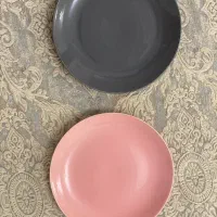 بشقاب پلو خوری چینی رنگی