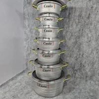 سرویس قابلمه روحی ۱۴ پارچه کاسیو