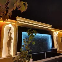 سنگ کار رومی ساده ترکیبی پله کف بدنه محوطه|خدمات پیشه و مهارت|کرج, میدان میوه و تره بار مرکزی|دیوار