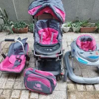 ست کودک کالسکه روروئک کریر ساک