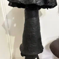 آباژور قارچی پاپیه ماشه