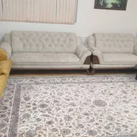 فرش افشان کرم رنگ