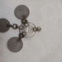 گردنبند گوشواره با سکه های زمان پهلوی اوایل انقلاب