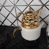 کتری و قوری سالم بدون هیچ ایراد ترو تمیز