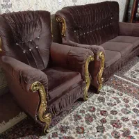 فروش مبل7نفره راحتی،آیینه دراور،میز تلویزیون|مبلمان خانگی و میز عسلی|مشهد, شاهد (شهرک غرب)|دیوار