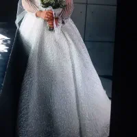 لباس عروس سنگدوزی شده|لباس|پاکدشت, حصار امیر|دیوار