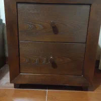 سرویس خواب تخت دو نفره و میز توالت و یک پا تختی|تخت و سرویس خواب|کرمانشاه, |دیوار