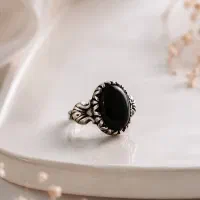انگشتر نقره مردانه