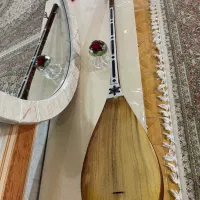 دوتار حرفه ای خوشصدا صدف کاری شده عالیی