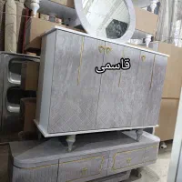 سمساری قاسمی میز تلویزیون آینه کنسول مناسب جهیزیه|حراج|زابل, |دیوار