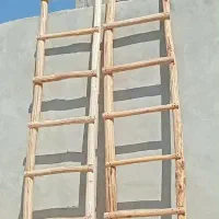 پله چوبی 3 و 4 متری خورموج
