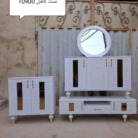 ست میز TV آینه کنسول جاکفشی بسیار زیبا شیک|بوفه، ویترین، کنسول|کرمانشاه, |دیوار