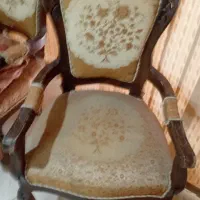 مبل استیل 9نفره تمیز استفاده نشده فوم ها سالمه