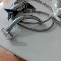 شیر حسی روشویی و ظرف شویی طلایی یک تومان