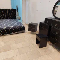 سرویس خواب مدل خورشیدی کلبه چوب|تخت و سرویس خواب|قم, زنبیل آباد|دیوار