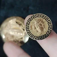 فروش النگو انگشتر و مدال ست ورساچه|جواهرات|اهر, |دیوار