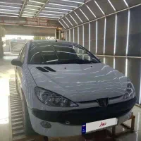 پژو۲۰۶تیپ۲مدل۹۶بدون رنگ شاسی سالم