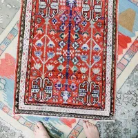 قالیچه|فرش|آباده, |دیوار