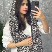 شال پلیسه لمه پلنگی منگوله دار|لباس|نجف‌آباد, جلال آباد|دیوار