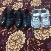 سه عدد کفش دو عدد مجلسی یکی نه|کفش و لباس بچه|اهواز, عین ۲|دیوار