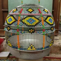 قفس طرقه مهره دار.سهره خاکی
