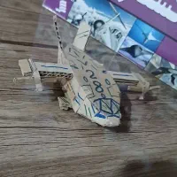 ماکت کارتنی هواپیما نظامی