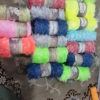 تعدادی کاموا سوزنی،یوموش،پلی استر|لوازم خیاطی و بافتنی|وحیدیه, |دیوار