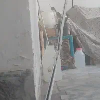 یک دست کامل پرده  وهمراه با چوپ پرده فلزی