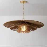 لوسترواباژربانخ رافیا|لوستر و چراغ آویز|شیروان (خراسان), |دیوار