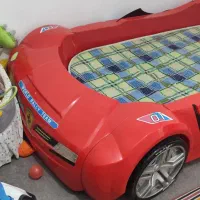 تخت خواب بچه کودک ماشین|تخت و سرویس خواب|دزفول, |دیوار