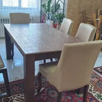 میز نهار خوری ۶ نفره|میز و صندلی غذاخوری|تهران, شهرک دانشگاه شریف|دیوار