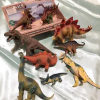 فیگور دایناسور،میکی‌موس،عروسک قدیمی