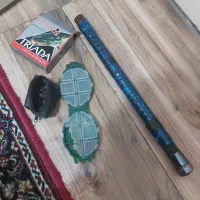 لوله ماهیگیری با تجهیزات و نایلون