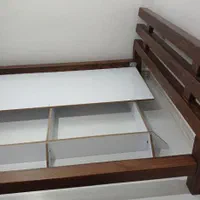 تخت دونفره تمام نراد با عرض ۱۶۰|تخت و سرویس خواب|رشت, گلسار|دیوار