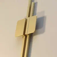 دستگیره کمد دیواری کد s330 دستگیره درب کمد دیواری