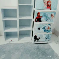 باکس سفید جای کتاب یا عروسک