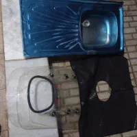 سینک آب سالم سالم و یک عدد تلق موتور|قطعات یدکی و لوازم جانبی|سبزوار, باهنر|دیوار